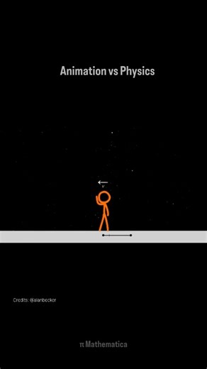 Pi Mathematica || Math Simplified on Instagram: "Animation vs physics.part I This animation shows the physics and it's fundamentals in an elaborate manner. It's the first part of this series. Credits: @alanbecker For educational purposes only, Copyright belongs to original creator. DM for removal. Follow @pi.mathematica for more interesting content on maths and its applications✨ #physics #MathEducationAustralia #mathstudy #mathematics #mathsusa #MathsUK"