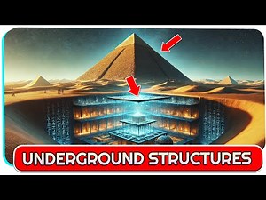 SAR Scan of Khafre Pyramid Shows Huge Underground Structures