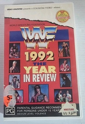 WWF 1992 Year In Review VHS Tape Wrestling Coliseum Video WWE | eBay