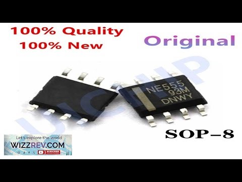 (50piece)100% New NE555 NE555N NE555DR 555 SOP 8 IC Timers SMD IC Chip
