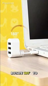 Mini 3-Port USB Adapter Hub for Laptops