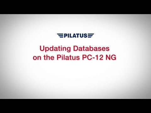Honeywell Apex® Pilatus PC-12NG WiFi Connected Flt Deck: Updating Databases | Training | Honeywell