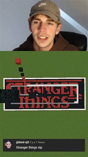 Jak vypadá Stranger Things v Minecraftu? 😇 #minecraft #strangerthings