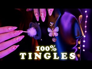 Binaural Ear Spa ASMR 👂No Talking 💜 Luxury Ear Treatment for Tingles & Sleep