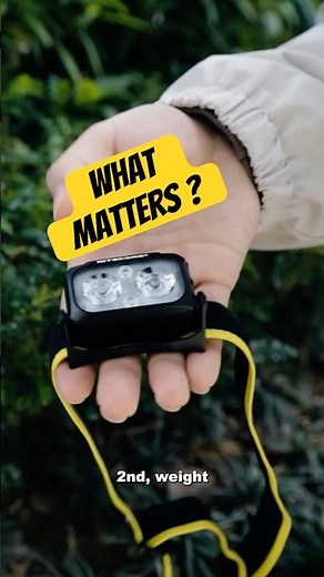 How to Choose a Headlamp for Backpacking?