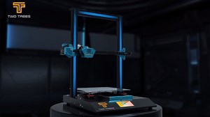 3D tlačiareň TWO TREES BLUER PLUS - veľkosť tlače až 300 x 300 x 400 mm za cenu bežnej skladačky