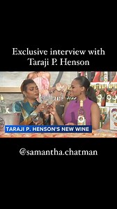 TIME WITH TARAJI: In this exclusive interview, Taraji P. Henson tells us why her new wine is the best Moscato on the market. It’s good y’all! We also talked all things Chicago. She gave @jerkvillabarandgrill a big shout out. Thank you @tarajiphenson ! Had a ball with you 💜 | Samantha Chatman