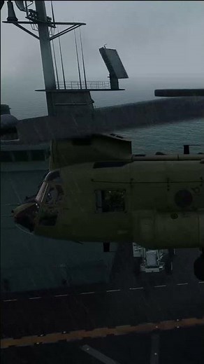 New DCS CH-47F Chinook | Carrier Landing