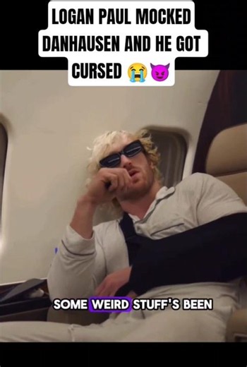LOGAN PAUL Mocked DANHAUSEN and Got CURSED 😭😈 #wwe #danhausen #loganpaul