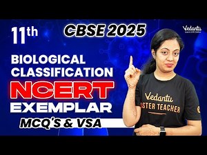 Biological Classification NCERT Exemplar- MCQs & VSA | Class 11 | CBSE 2025 | Nivetha Ma'am