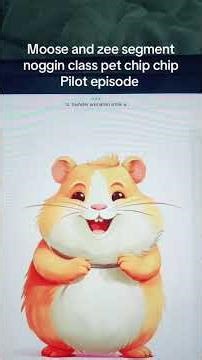 Noggin’s class pet time unaired pilot episode segment moose and zee with chip chip in 2002