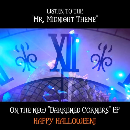4.1K views · 248 reactions | Listen to the "Mr. Midnight Theme" and more rare tracks on the new "Darkened Corners" EP. Available on CD as well through mp3 download and streaming services everywhere. Happy Halloween week! | Midnight Syndicate | Facebook