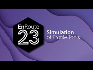 EnRoute 23 New Feature - Simulation of Profile Tools