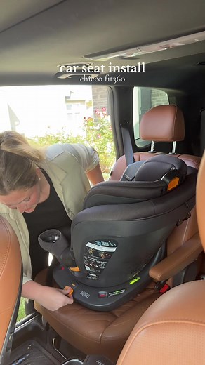 Chicco Fit360 Car Seat Install in a Rush | Belt Path Tips