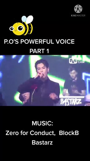 P.O from BLOCK B. Good autor and rapper 🍯🐝#blockb #bastarz #hoteldelluna #mausedrama #kpop #khiphop