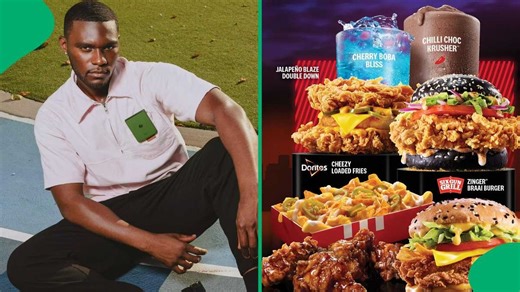 American visits South Africa just to taste Six Gun x KFC Kentucky Town treat