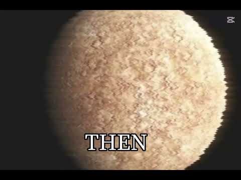 The solar system now vs then
