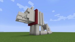 Grim statue from DanTDM, aka The Diamond Minecart. Minecraft Map