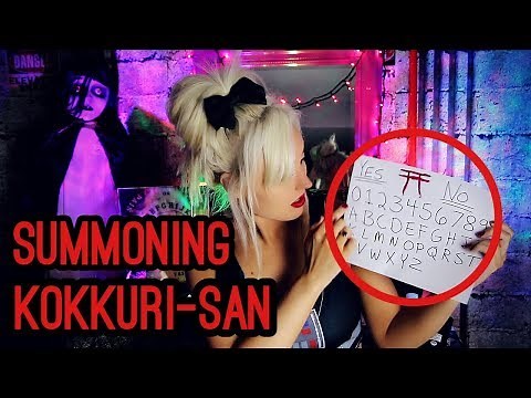 SUMMONING KOKKURI-SAN! FAMOUS SCARY GAME IN JAPAN!