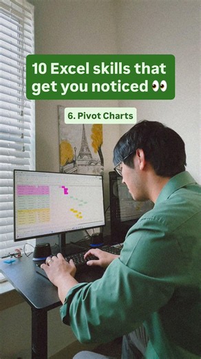 10 Excel skills that get you noticed 👀