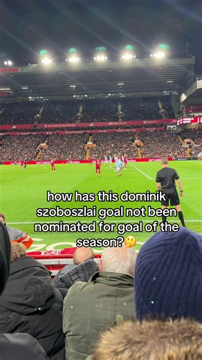 how has this dominik szoboszlai goal not been nominated for goal of the season better than the arsenal one imo #liverpool #liverpoolfc #szoboszlai #premierleague #gots
