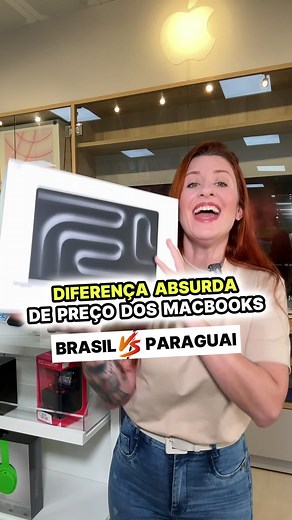 Diferença de Preços dos MacBooks: Brasil vs Paraguai