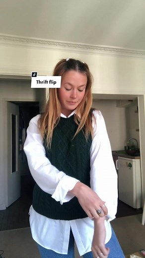 DIY: Transform Old Knit Sweater into Sleeveless Jumper
