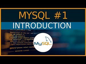 Introduction - #1 MySQL tutorial for Beginners