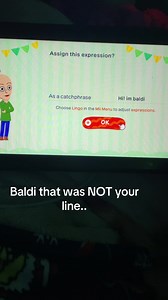 Baldi's Basics Funny Moment: Wrong Line Mix-up