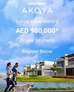 No more waiting. Be a homeowner at DAMAC Hills 2! Move in today and pay over 25 years. We have your perfect villa. We have the plan. You only have a decision to make! T&Cs. | DAMAC Properties