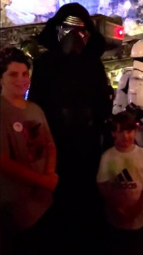 Meeting Kylo Ren Star Wars Meet & Greet Hollywood Studios at Disney World