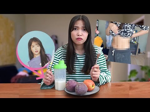 I eat like a K-Pop idol (IU) for 7 days + workout