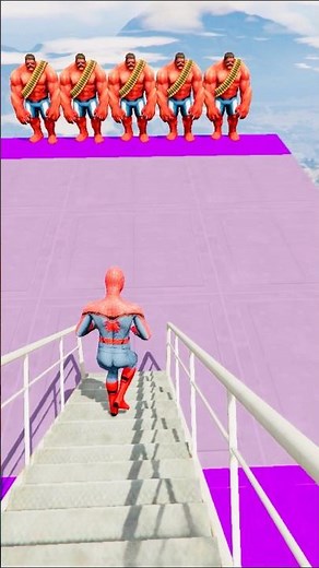 GTA 5 Epic Water Ragdolls Spiderman Jump/Fails Ep 1569 #shorts