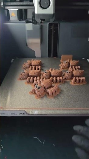 cute 3d printed spider, bambu printer, file from makerworld