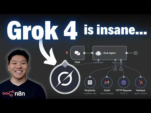 Build Anything With Grok 4 and n8n AI Agents