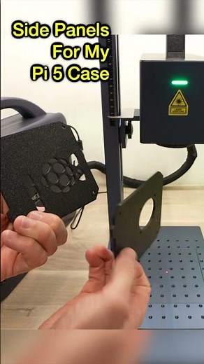 Laser Engrave 3D Printed Parts with the Gweike G2 Pro #3dprinting #raspberrypi5 #techtok #laser