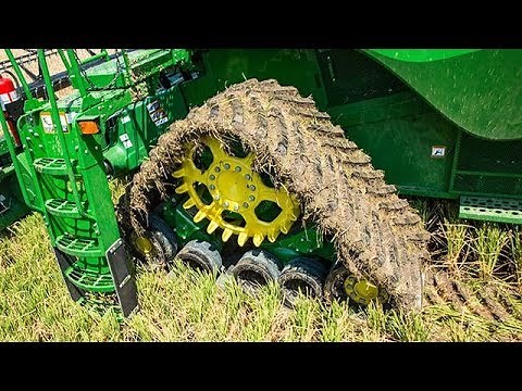 New Tracks Option for John Deere S700 Combines