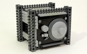 LEGO MOC-3755 Working Combination Safe (Sculptures 2015)