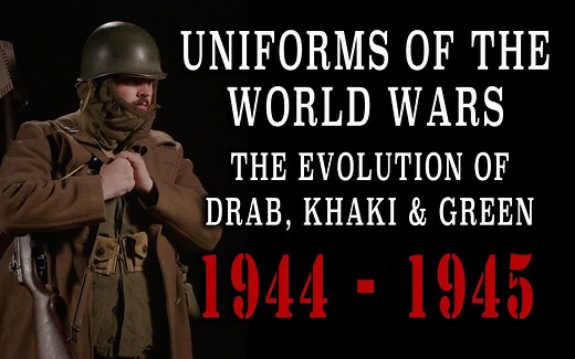 1944-1945年美军各部队制服与装备展示