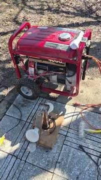 Generac 4000EXL Load Test