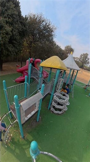 Playground parkour PoV #playground #amusementpark #parkrunner #themepark #running