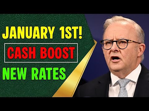 NEW Centrelink Rates: 1 Million Aussies Get a CASH BOOST on January 1st!