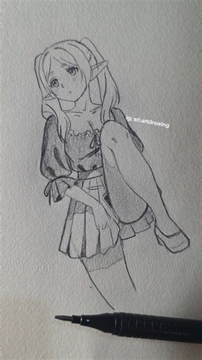 317K views · 10K reactions | Drawing the suit ✨️✏️ #reelsviralシ #drawing #tutorial | Ari artdrawing | Facebook