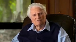 The cross is a symbol of God's mighty love for all people. Hear Billy Graham's explanation: | Billy Graham