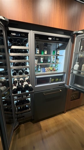 Liebherr Appliances US/CA on Instagram: "When it comes to that perfectly integrated kitchen design — what’s your pick? Sleek stainless steel or a panel-ready finish that disappears seamlessly into your cabinetry? With Liebherr, design comes in endless flavors — and every option is a masterpiece of form and function. #Liebherrappliances #KitchenDesign #builtindesign"