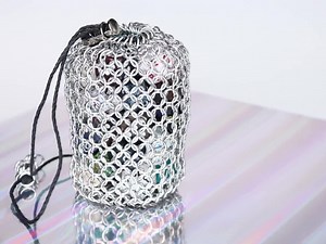 Chainmail Dice Bag Tutorial - Beginner Metal Drawstring Pouch Craft Guide and Patterns (PDF Download) - Etsy UK