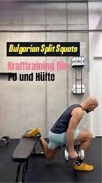 Bulgarian Split Squats: Build your glutes and thighs✅ – Setup, technique, progression #homeworkout