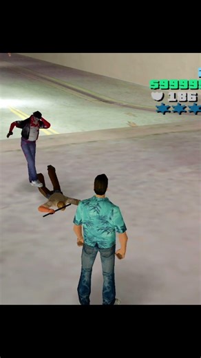 Cop vs zombie 😂😂. #gta #gta6 #gtavicecity #ps2