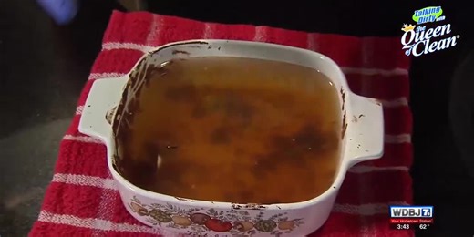 Queen of Clean shows how to clean a tough-to-clean dish