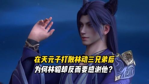 武动乾坤6原著解析：在天元子打散林动三兄弟后，为何林貂却反而要感谢他？